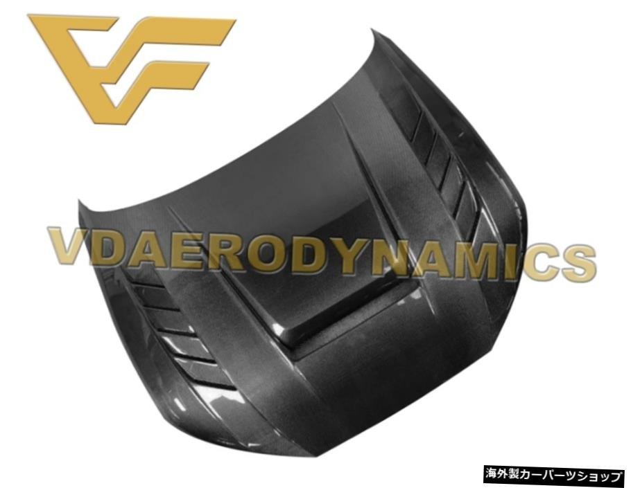 17-19 Audi B9 A4 S4 RS4 VAD-V-1カーボンファイバーフードエンジンボンネットに適しています Suitable For 17-19 Audi B9 A4 S4 RS4 VAD-_全国送料無料サービス!!