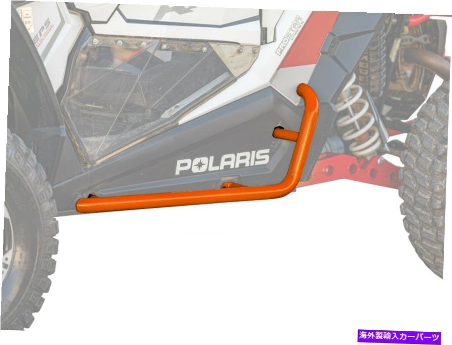 Nerf Bar Polaris RZR XP 1000 / S 1000（2014+）のSuperATVヘビーデューティナーフバー - オレンジ SuperATV Heavy Duty Nerf Bars for P_全国送料無料サービス!!