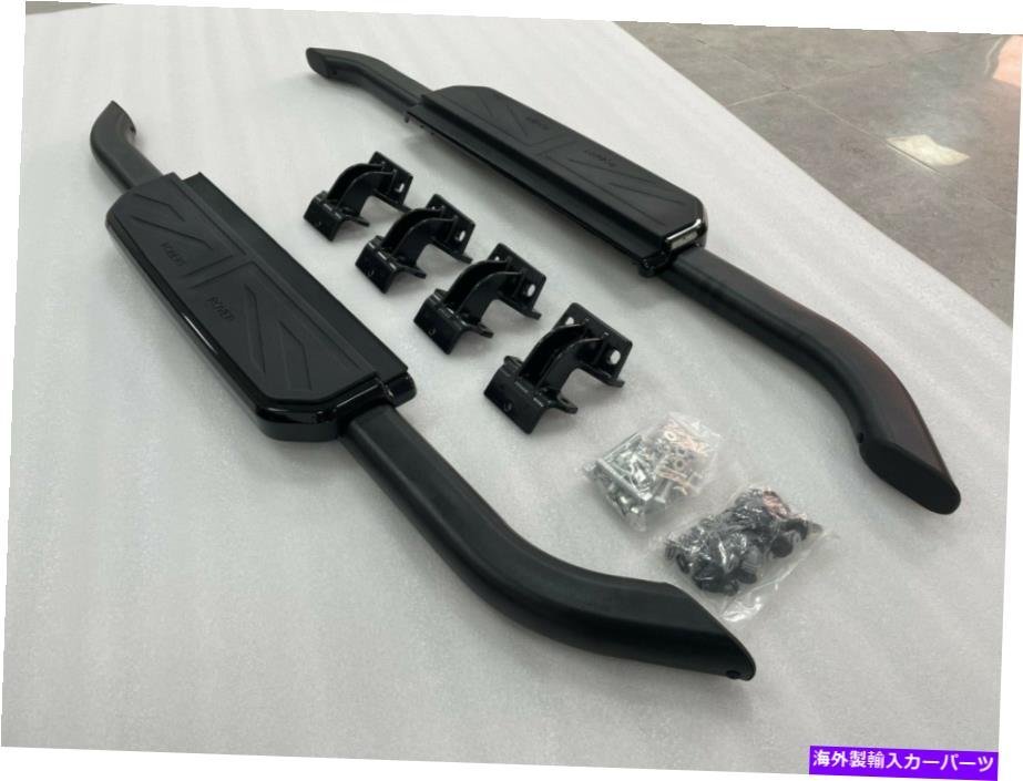 Nerf Bar ランドローバーディフェンダー90 L663 2020-2022サイドステップランニングボードNERFバーに適合 Fits for Land Rover Defender 9_画像3