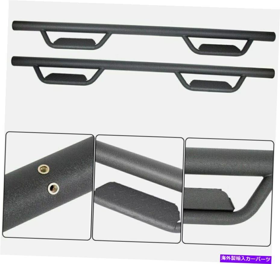 Nerf Bar 05-21 22トヨタタコマダブル/クルーキャブ3 ランニングボードnerfバーサイドステップ For 05-21 22 Toyota Tacoma Double/Crew_画像3