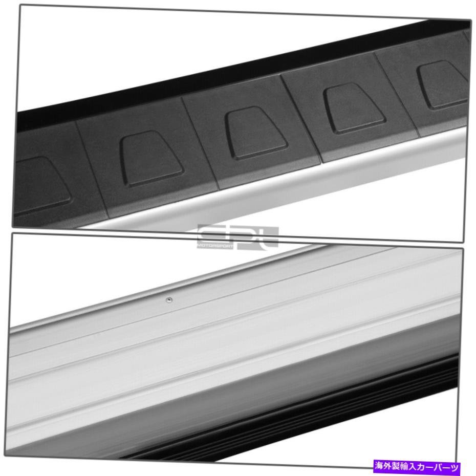 Nerf Bar フィット13-16トヨタRAV4 5.75 '幅メタリック/ブラックサイドステップバーナーフランニングボード Fit 13-16 Toyota Rav4 5.75'_画像3