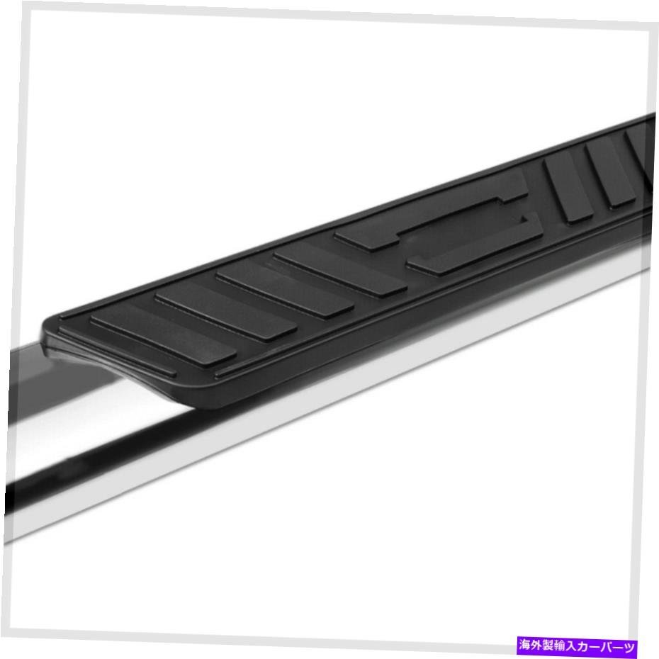 Nerf Bar Chrome 5 楕円形のサイドステップNERFバーランニングボード19-21シボレーシルバラードエクステキ Chrome 5Oval Side Step Nerf_画像3