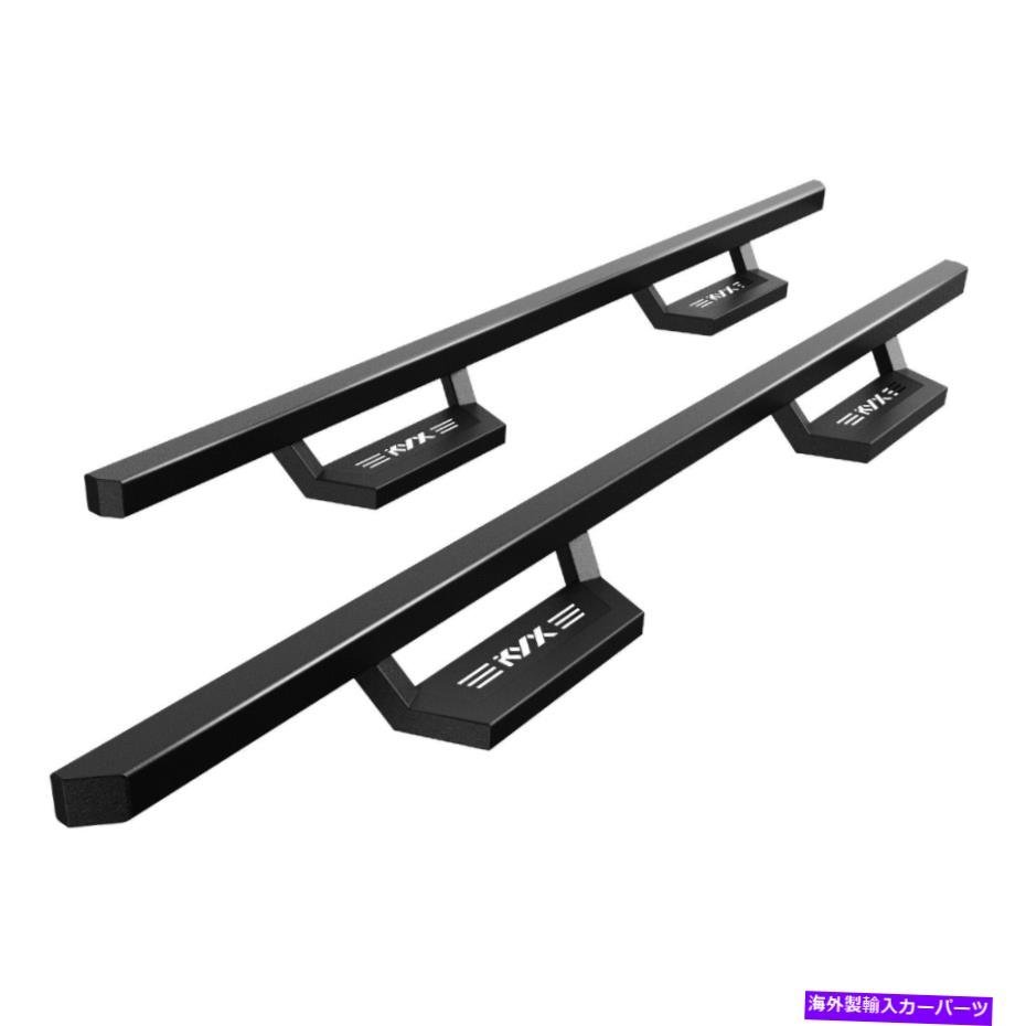 Nerf Bar 2007-2020の新しいランニングボードNERFバーサイドステップトヨタツンドラクルーMax Kyx New Running Boards Nerf Bar Side Step_画像2