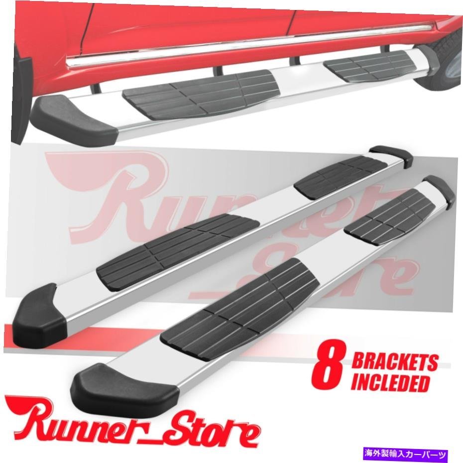 Nerf Bar 6.5 ランニングボードフィット2022トヨタツンドラクルーマックスサイドステップナーフバークロムT 6.5 Running Board Fit 2022_全国送料無料サービス!!