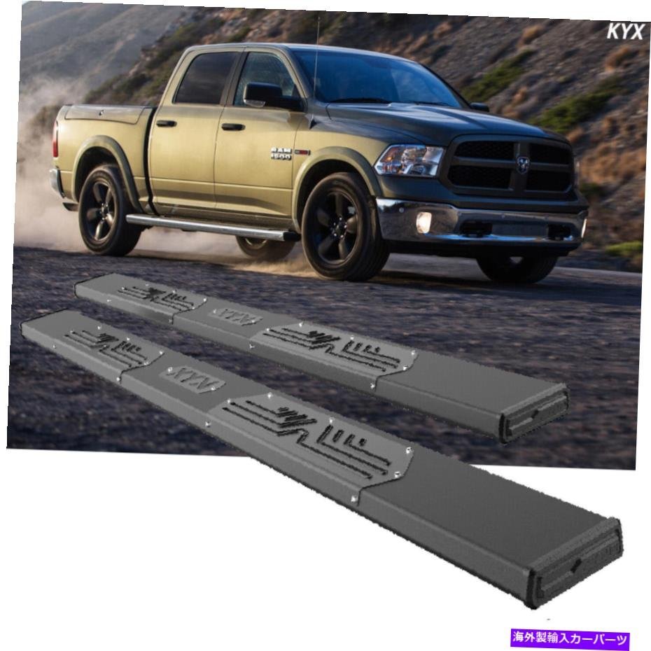 Nerf Bar 2009-2018 Dodge Ram 1500 Quad Cab Steel 6 NERFバーサイドステップランニングボード For 2009-2018 Dodge Ram 1500 Quad Cab_全国送料無料サービス!!