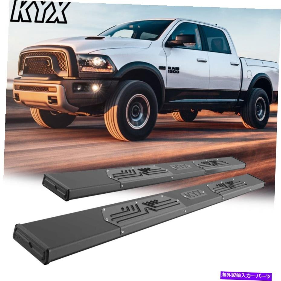 Nerf Bar 2009-2018 Dodge Ram 1500 Quad Cab 6 ランニングボードNERFバーサイドステップKYX for 2009-2018 Dodge Ram 1500 Quad Cab 6_全国送料無料サービス!!