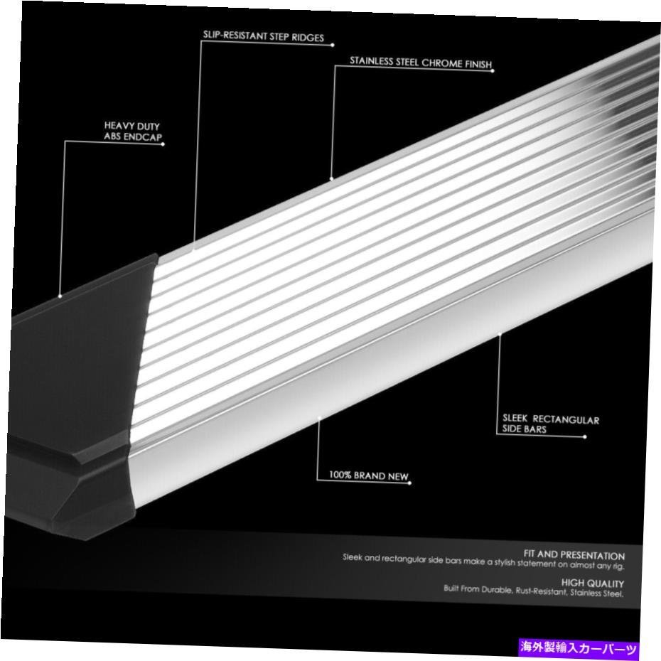 Nerf Bar 15-22フォードF150-F350クルーキャブ6 SSプリーツサイドステップバーランニングボード FOR 15-22 FORD F150-F350 CREW CAB 6 S_画像2