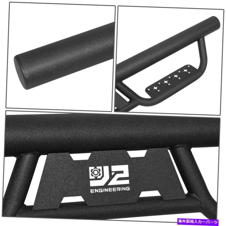 Nerf Bar 2007-2018のJ2ジープラングラーJK 4-DR 3 ODドロップステップナーフバーランニングボード J2 For 2007-2018 Jeep Wrangler JK 4_画像3