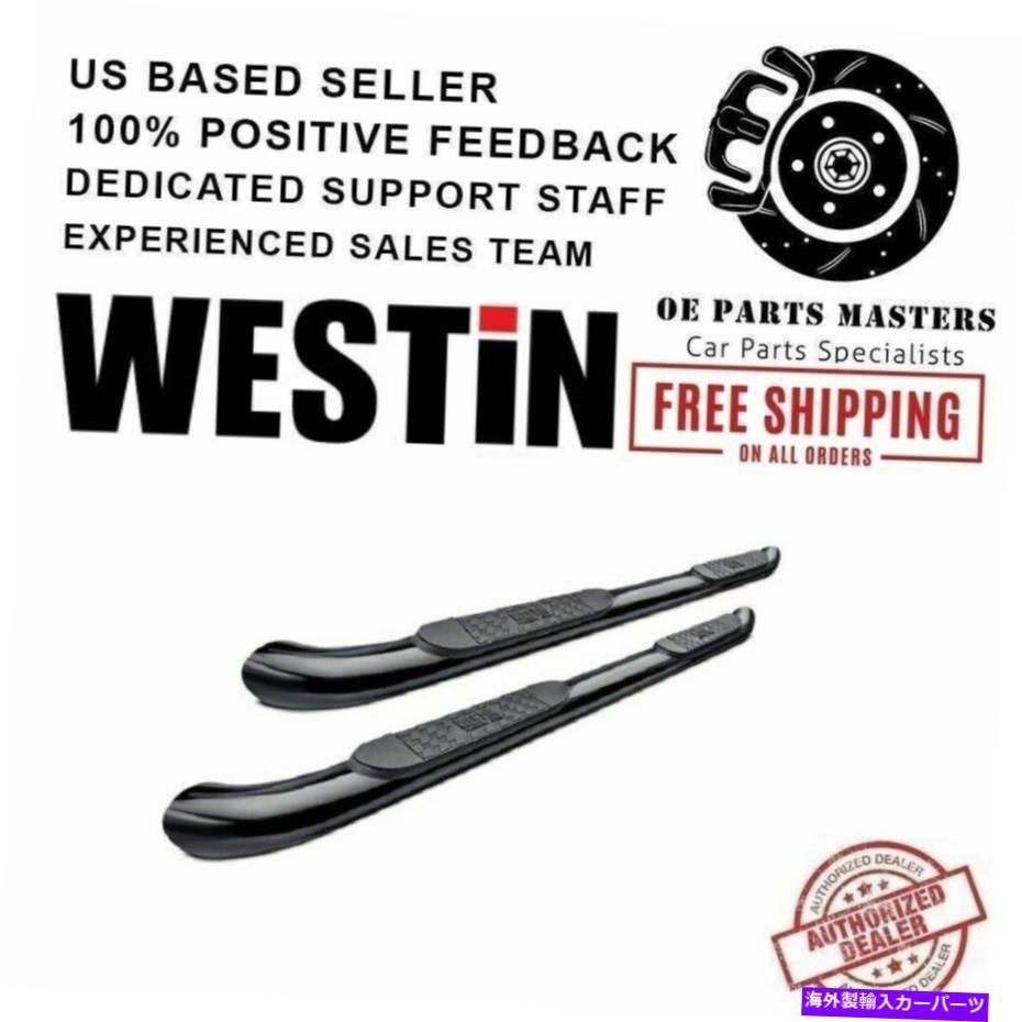 Nerf Bar ウェスティン4 10-17 4runnerプラチナシリーズ楕円形のnerfバーにコーティングされたブラックパウダー Westin 4Black Powder C_全国送料無料サービス!!