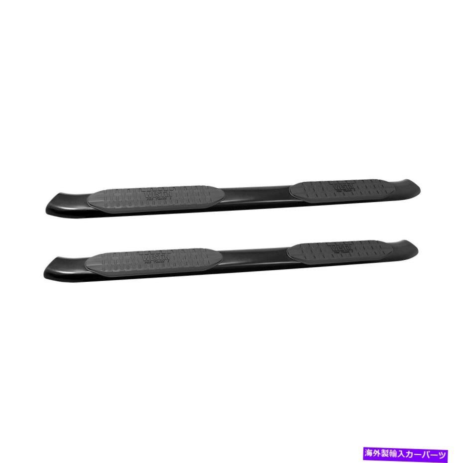 Nerf Bar Westin 21-52775 Pro Traxx 5楕円形のnerfステップバーに適合する05-21タコマ Westin 21-52775 PRO TRAXX 5 Oval Nerf Step Bars