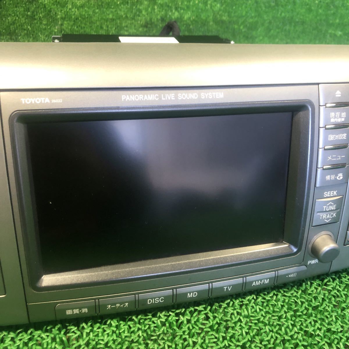 魅力の 動作保証 V6906 トヨタ純正 86100-28021 マルチモニター ナビ