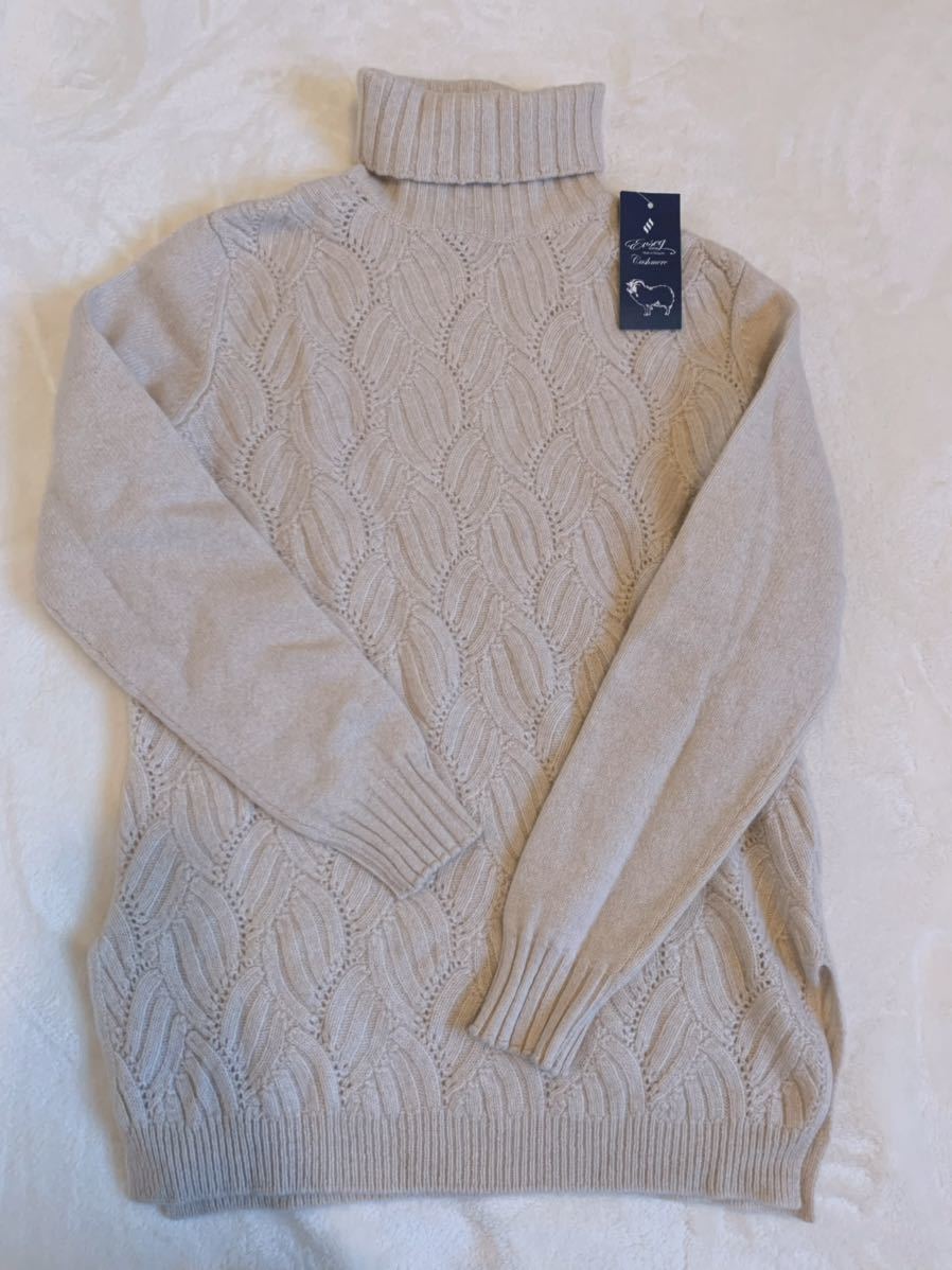 【国内発送】 一点のみ 新品 未使用 今季 モンゴル産 EVSEG 100% カシミヤ ハイネック ニットセーター タグ付け Sサイズ 【国内発送】 一点のみ 新品 未使用 今季 モンゴル産 EVSEG 100% カシミヤ ハイネック ニットセーター タグ付け Sサイズ