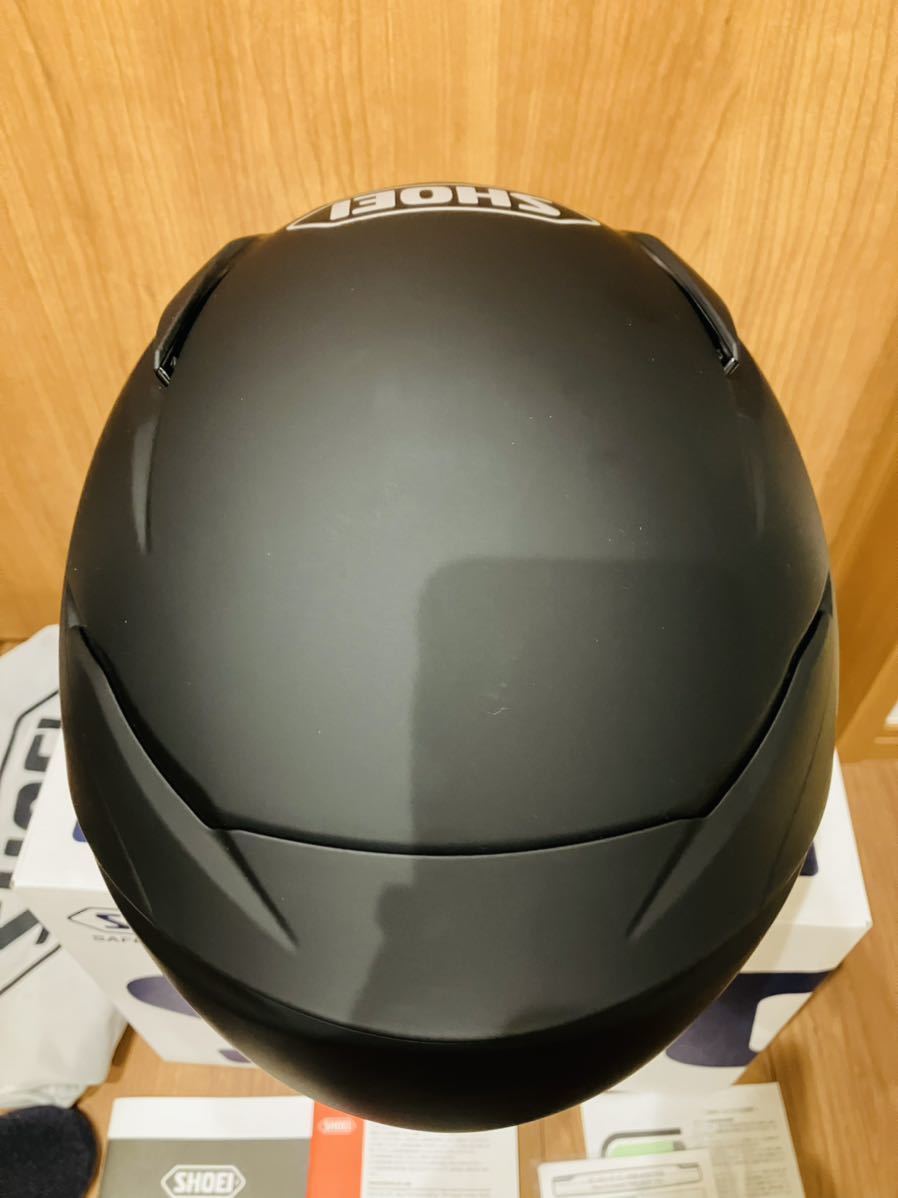 数回使用のみ SHOEI Z-8 マットブラック Lサイズ 付属品完品 数回使用のみ SHOEI Z-8 マットブラック Lサイズ 付属品完品