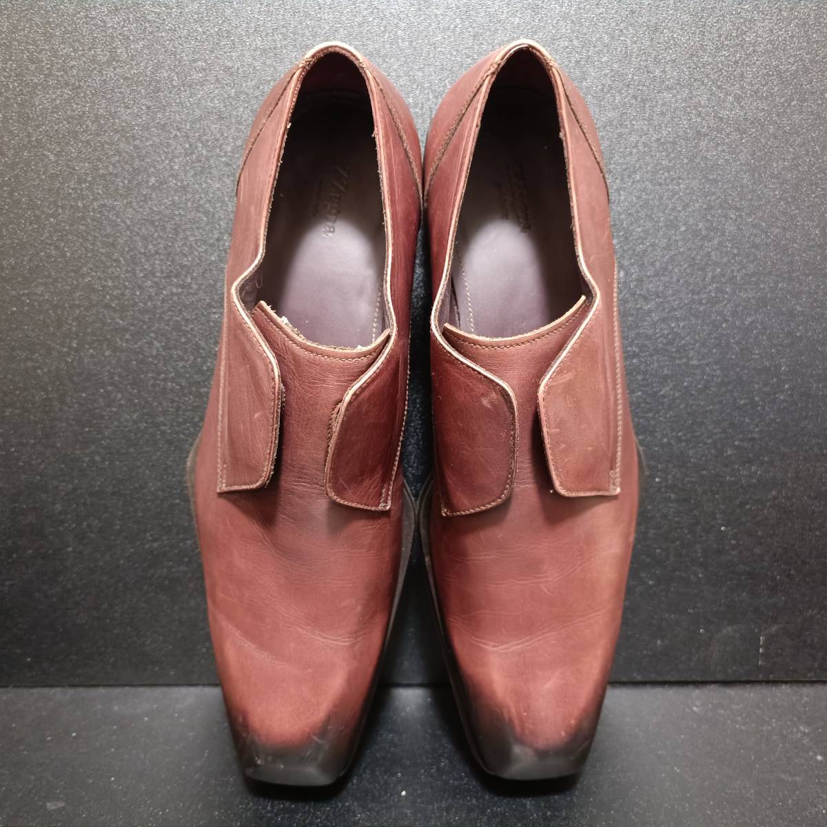 ジーゼニア（ZZegna） イタリア製革靴 ボルドー 43_画像4