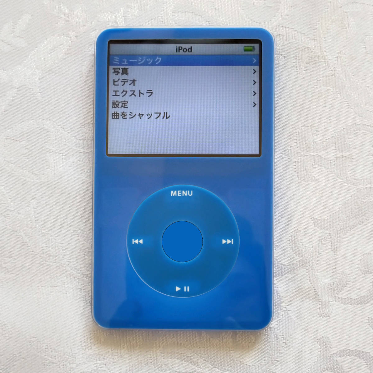 美品】【大容量化】iPod classic 第5世代 ブルーver 256GB!! A1136 ...