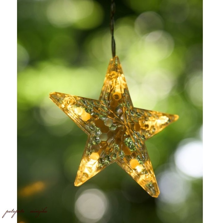 LED light moon & Star Galland light decoration patamin illumination objet d'art miscellaneous goods display Christmas 