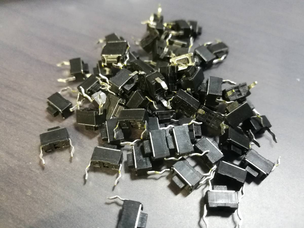 タクトスイッチ 2ピン 3.5*6*5mm DIP 30個セット_画像1