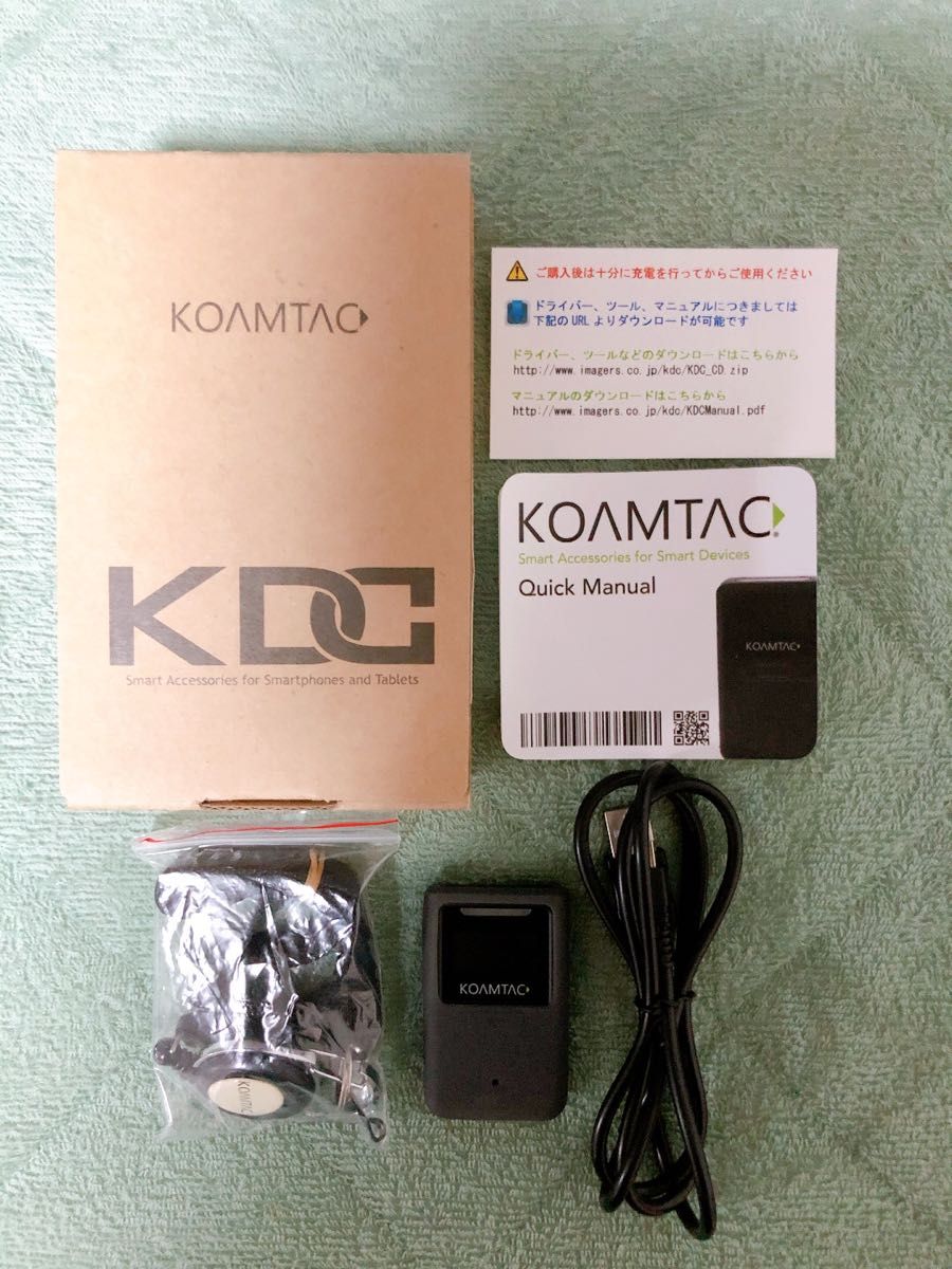 ほぼ新品】koamtac kdc200iM ワイヤレス バーコードリーダー Bluetooth