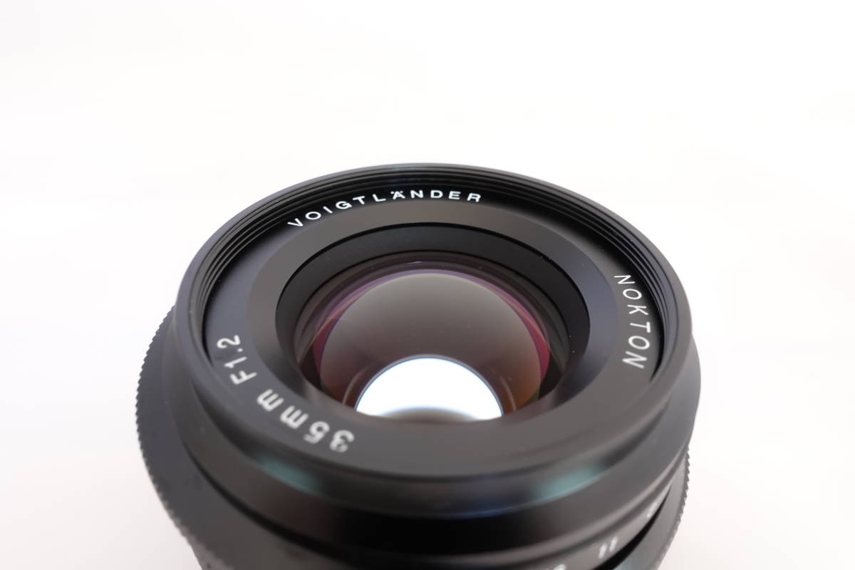 ★☆極上美品 フォクトレンダー Voigtlander ノクトン NOKTON 35mm F1.2 X-mount フジフィルム FUJIFILM 富士フィルム 元箱付 #43☆★_画像3