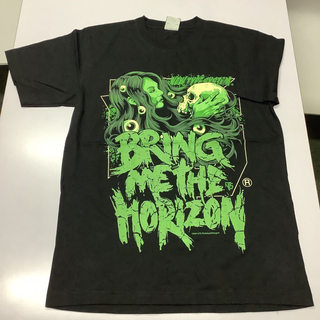 SR9B1. バンドTシャツ Lサイズ　BRING ME THE HORIZON ④ ブリングミーザホライズン　BMTH