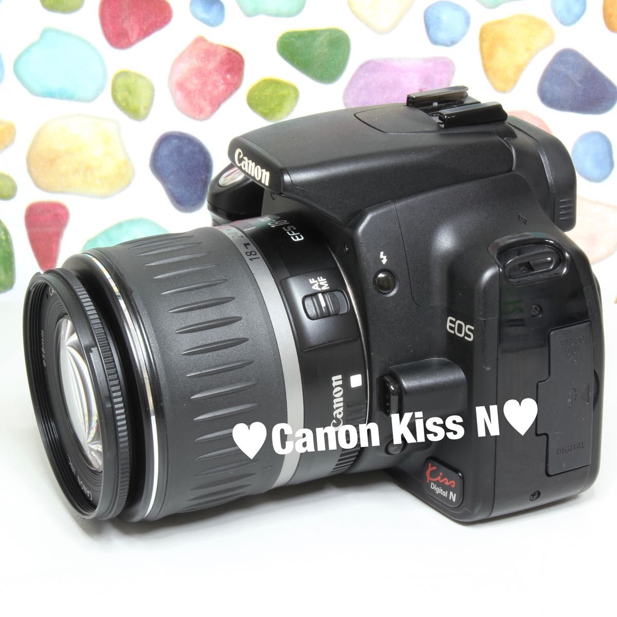 人気カラーの Canon 一眼レフカメラEOS Kiss Digital X 三脚セット