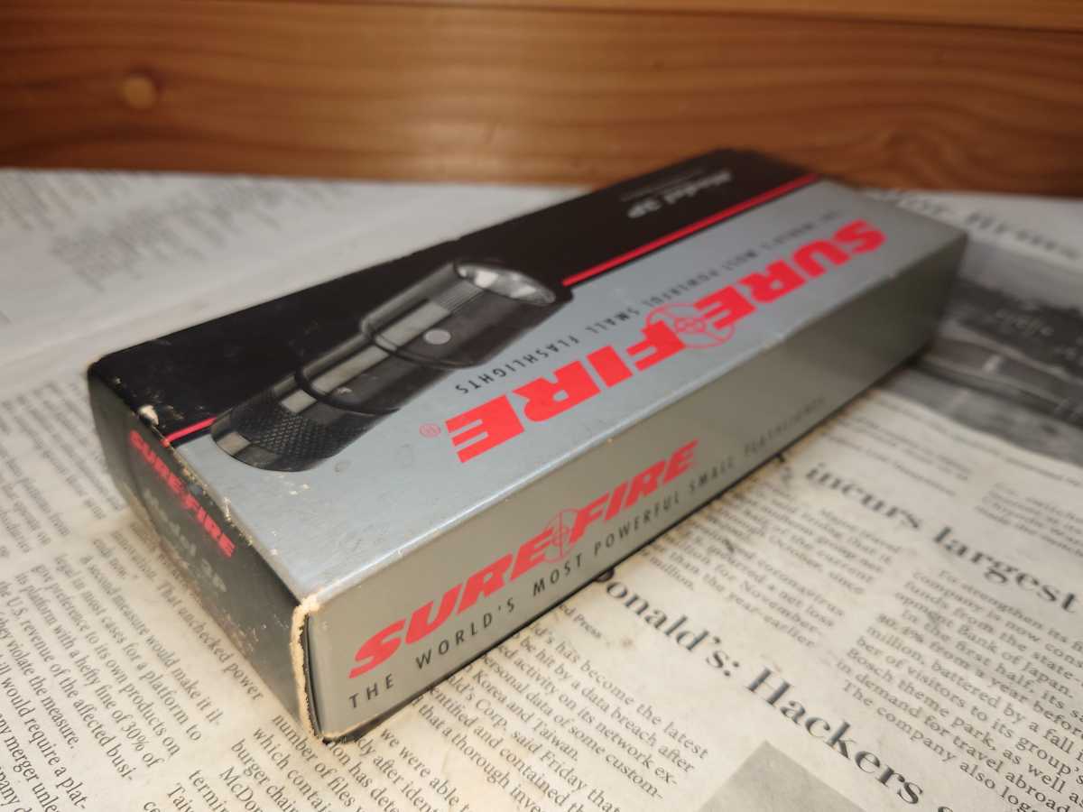 LASER PRODUCTS SUREFIRE 3P 1セル3V 30ルーメン 箱付き シュア LASER PRODUCTS SUREFIRE 3P 1セル3V 30ルーメン 箱付き シュア