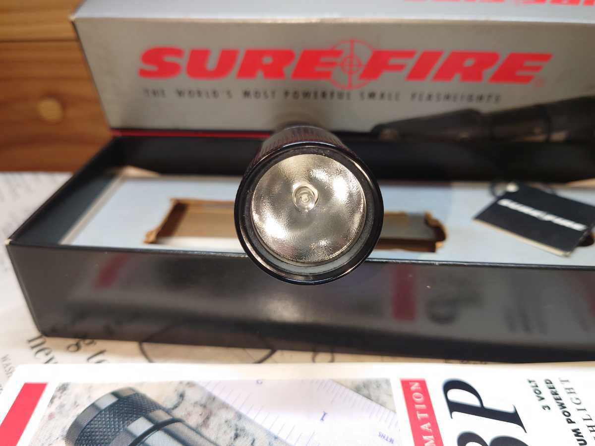 LASER PRODUCTS SUREFIRE 3P 1セル3V 30ルーメン 箱付き シュア LASER PRODUCTS SUREFIRE 3P 1セル3V 30ルーメン 箱付き シュア