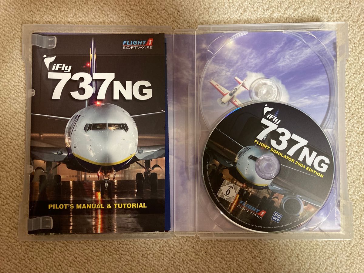 【未使用】iFly 737NG Flight Simulator 2004 アドオンソフト B737-600, 700, 800他