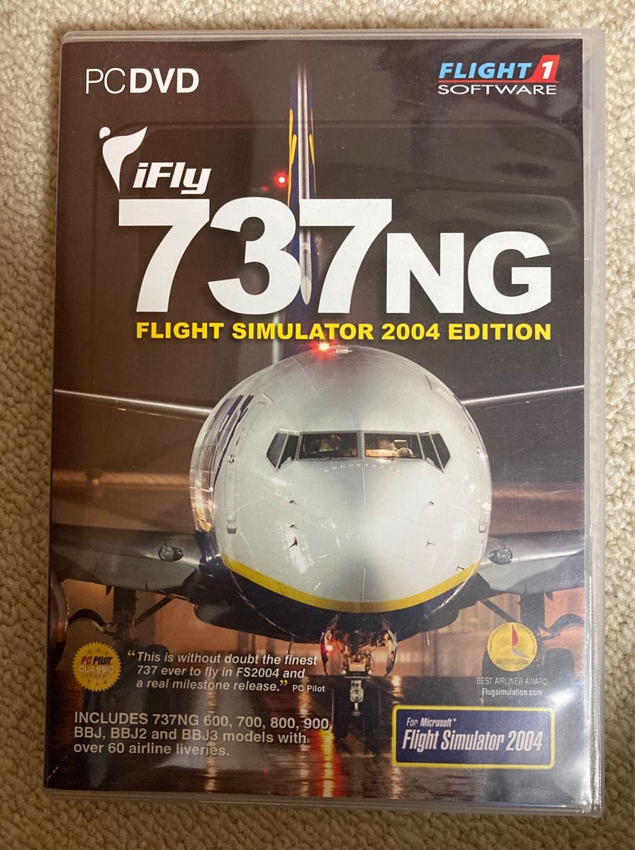 【未使用】iFly 737NG Flight Simulator 2004 アドオンソフト B737-600, 700, 800他