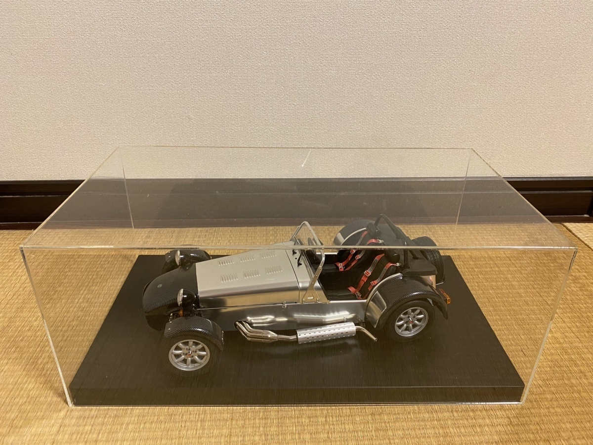 最安 タミヤ 1/12 スーパーセブン 展示用 アクリケース UV3mm厚
