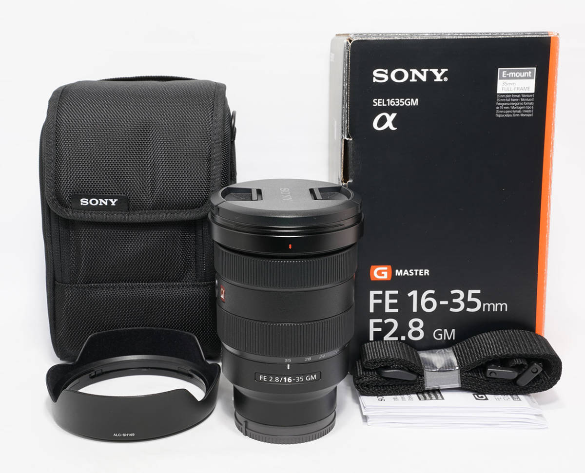 即決 極上品 動作保証 ソニー FE 16-35mm F2.8 GM 【SEL1635GM】 箱、ケース付き_画像1