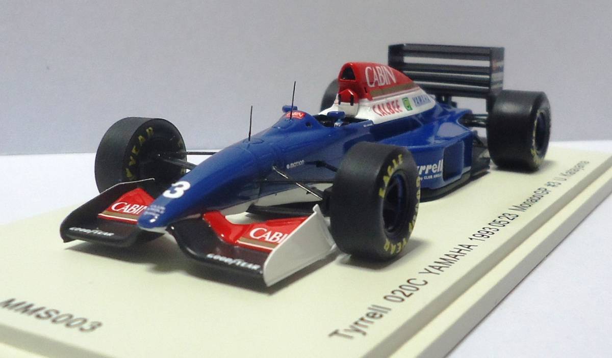☆モナコGP キャビン仕様☆1/43 ティレル ヤマハ 020C 片山右京 ☆モナコGP キャビン仕様☆1/43 ティレル ヤマハ 020C 片山右京