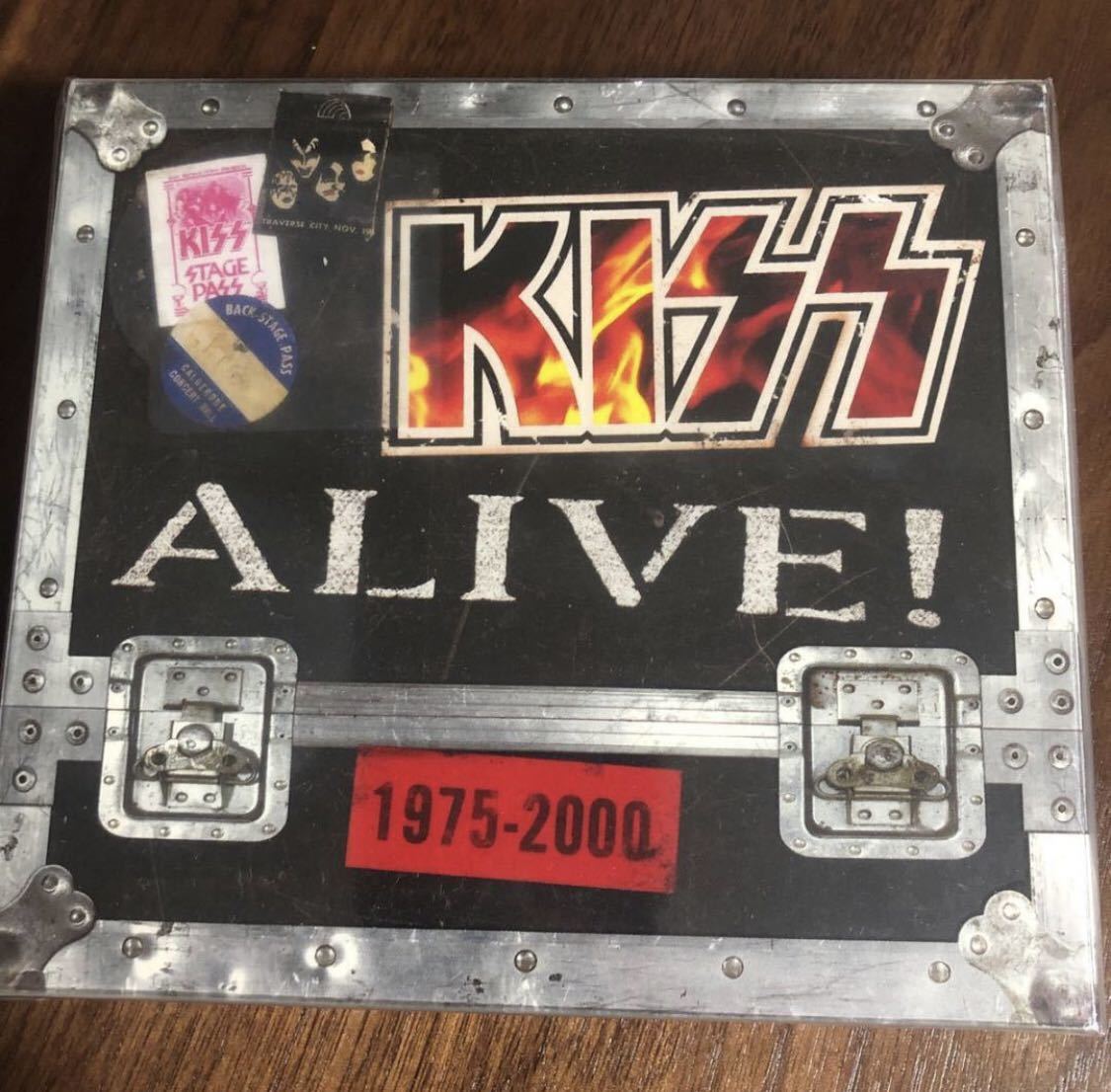 輸入盤！4CD！KISS/キッス/KISS ALIVE 1975-2000
