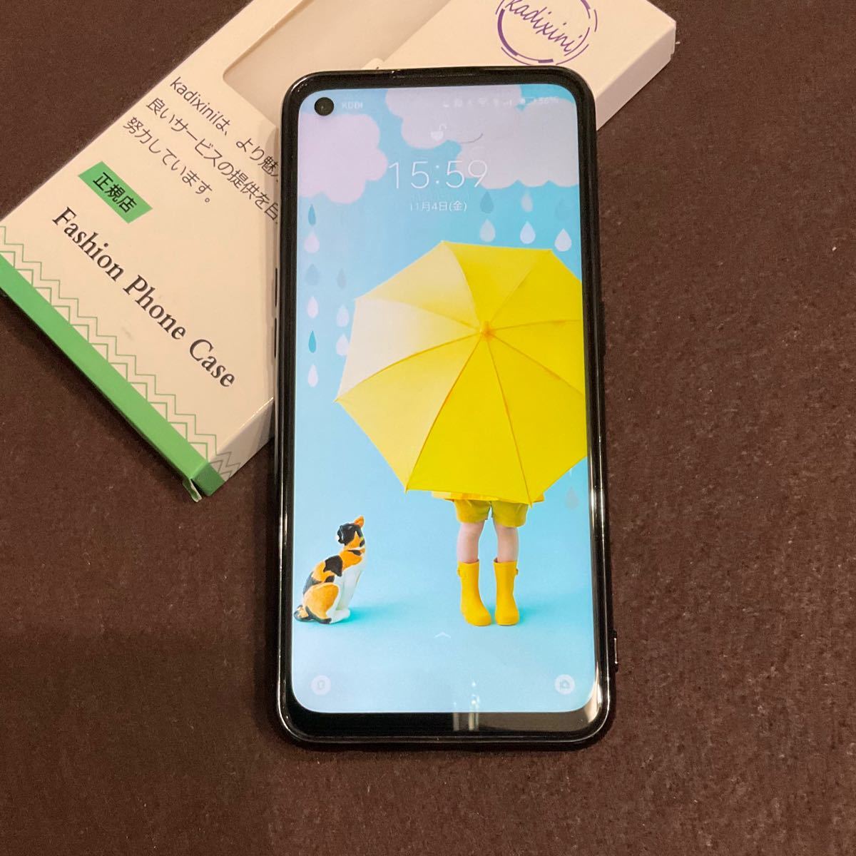 美品 OPPO Reno5 A 5G CPH2199 国内SIMフリー版 アイスブルー 本体+