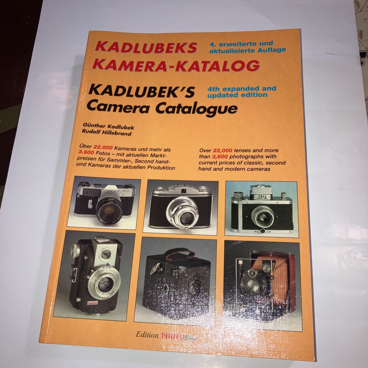KADLUBEKS KAMERA-KATALOG 4 美品　792ページ　カメラカタログ