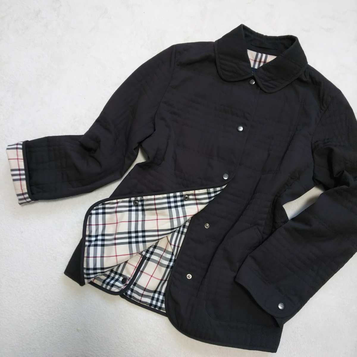 ☆極美品☆ BURBERRY LONDON キルティング シャツジャケット M-