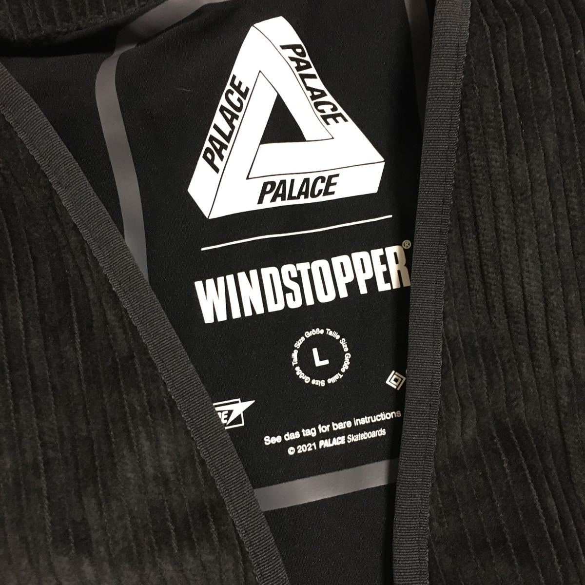 TV35 未着用タグ付き WINDSTOPPER パレス PALACE コーデュロイ ベスト