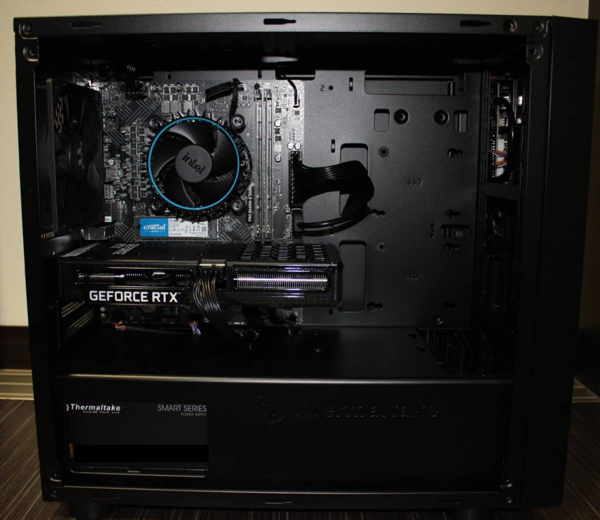 ゲーミングPC Intel 最新12世代 i5 12400F/RTX3060Ti/メモリ16GB/SSD