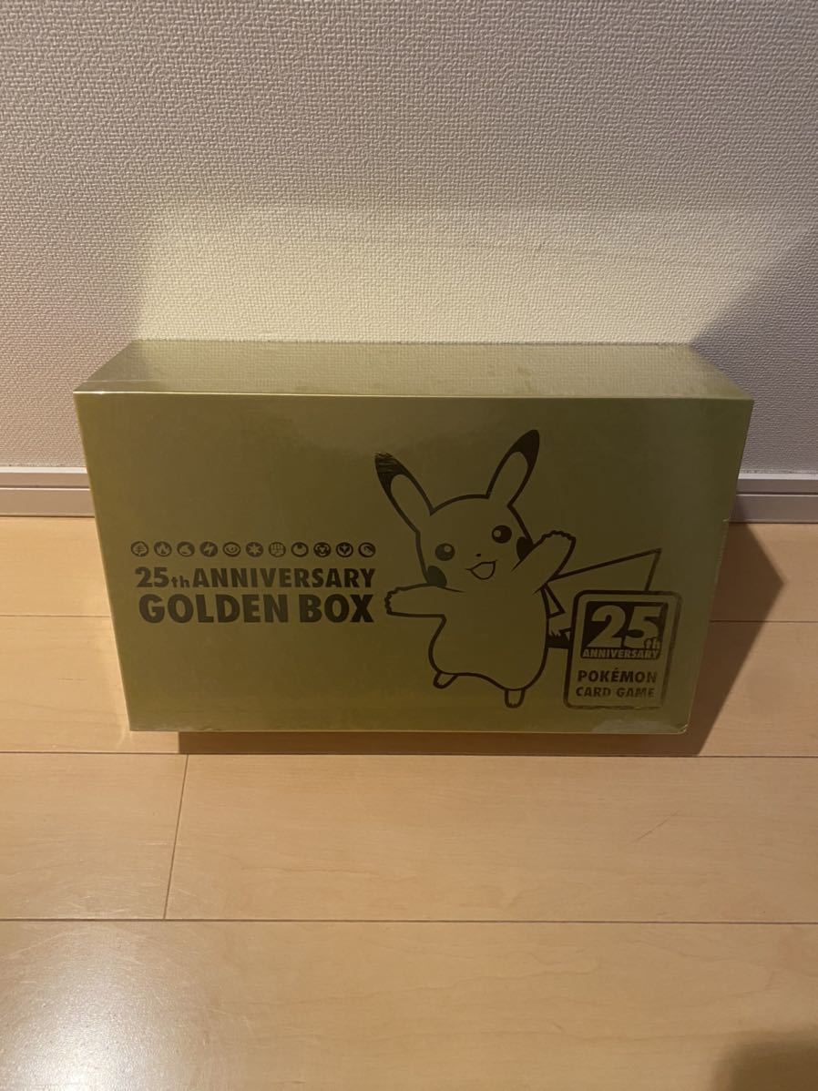 新品 未開封 シュリンク付き ポケモンカード 25th ANNIVERSARY GOLDEN