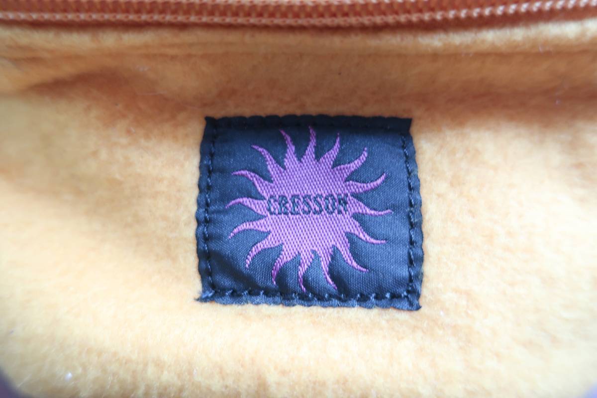 CRESSON{ small waist bag } yellow 