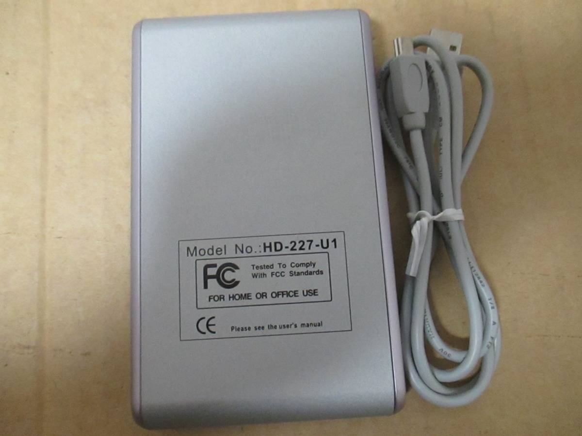 FC★HD-227-U1★Mobile Bisk External Data Storage★37.2GB_画像2