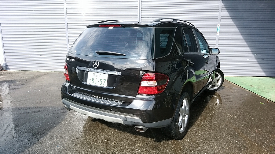  Mercedes * Benz ML350(W164) 4 matic leather sunroof DVD is possible to reproduce after market HDD navi Heisei era 17 year mileage 76000 kilo inspection H30/12