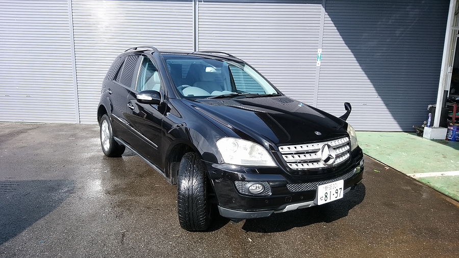  Mercedes * Benz ML350(W164) 4 matic leather sunroof DVD is possible to reproduce after market HDD navi Heisei era 17 year mileage 76000 kilo inspection H30/12