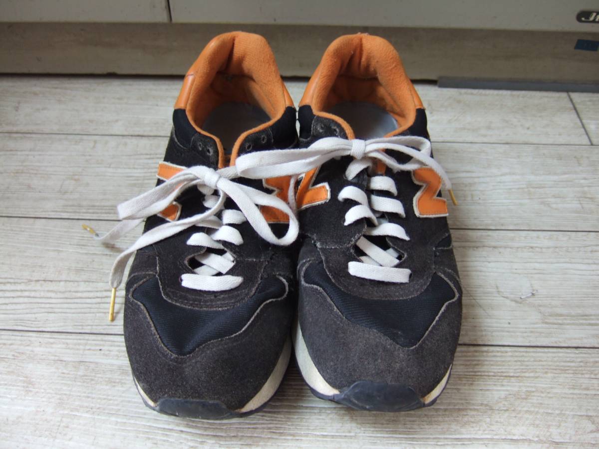  б/у хороший товар new balance New balance Vintage обувь годы неизвестен размер 6 2E чёрный × orange 