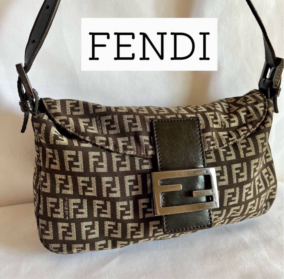 グランドセール FENDI ズッカ ズッキーノ ズッカ ショルダーバッグ