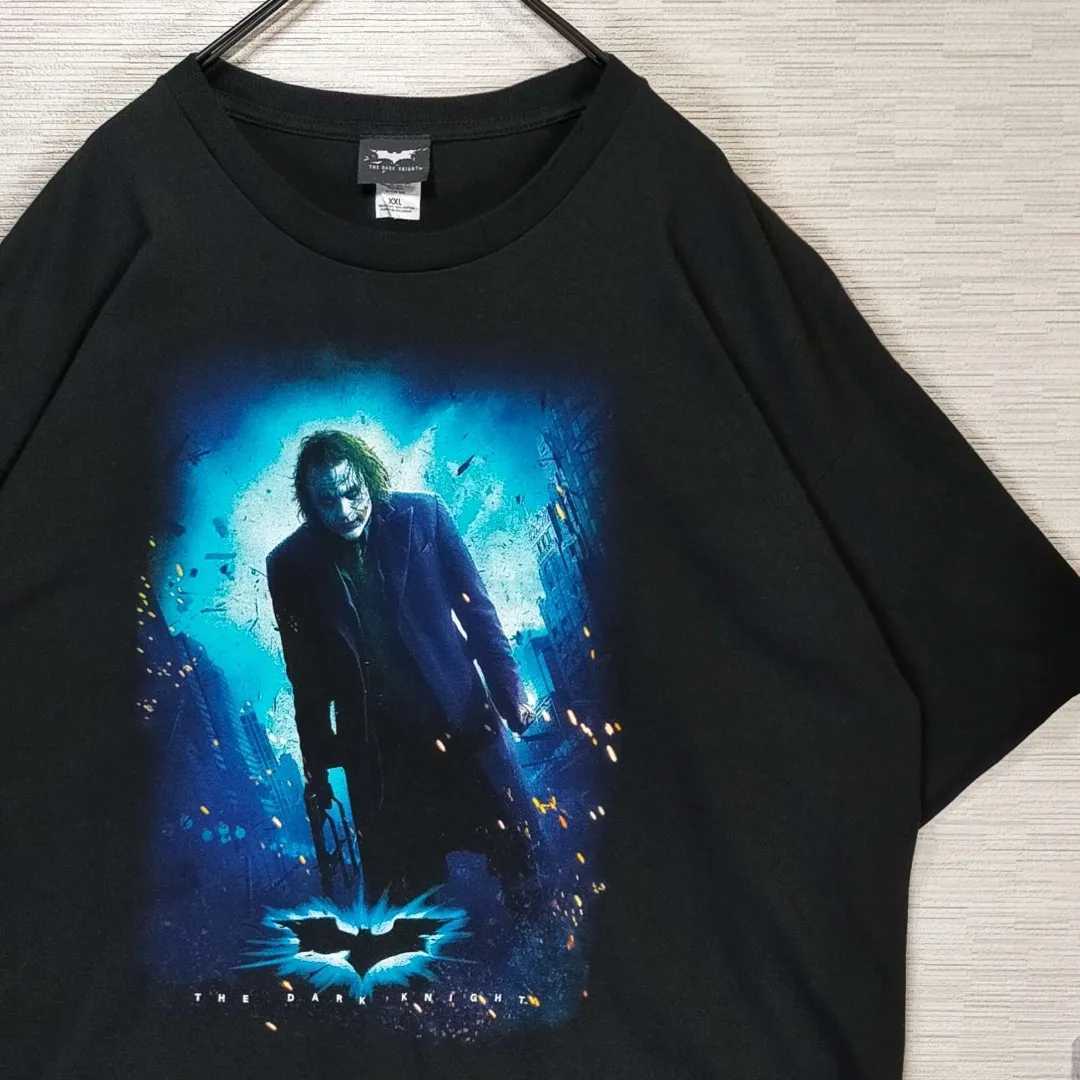 希少 2008 4XL ダークナイト ジョーカー JOKER 映画 Tシャツ | www