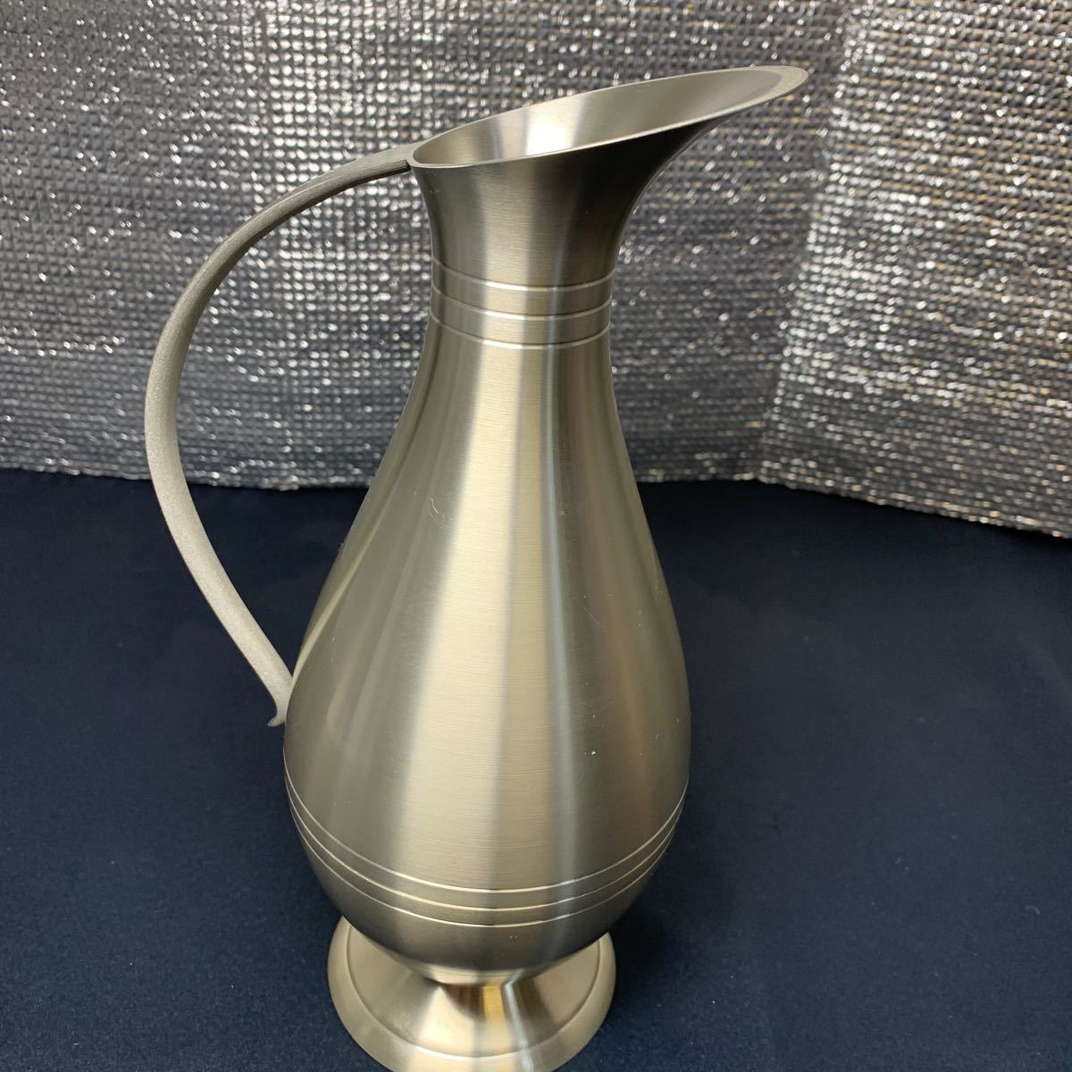 penang pewter ペナンピューター 水差し デカンタ マレーシア ビンテージ レトロ 酒器 一輪挿し 花器 用途色々 卓上 インテリア 置物 飾り_画像2