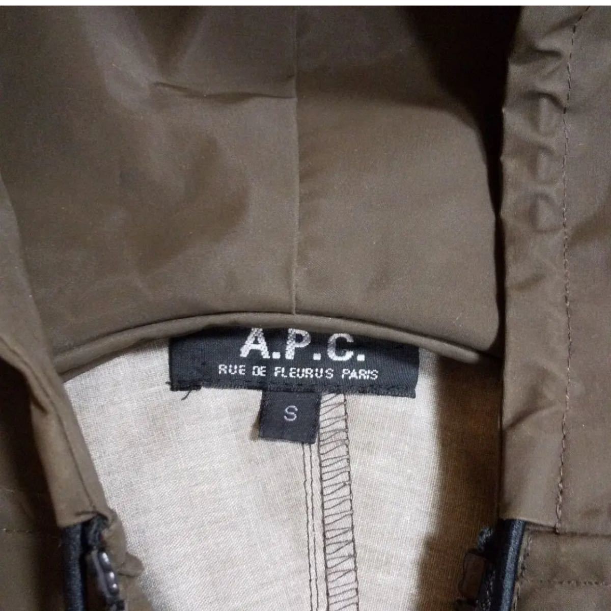 A.P.C. アーペーセー アノラック ジャケット ナイロン S パーカー