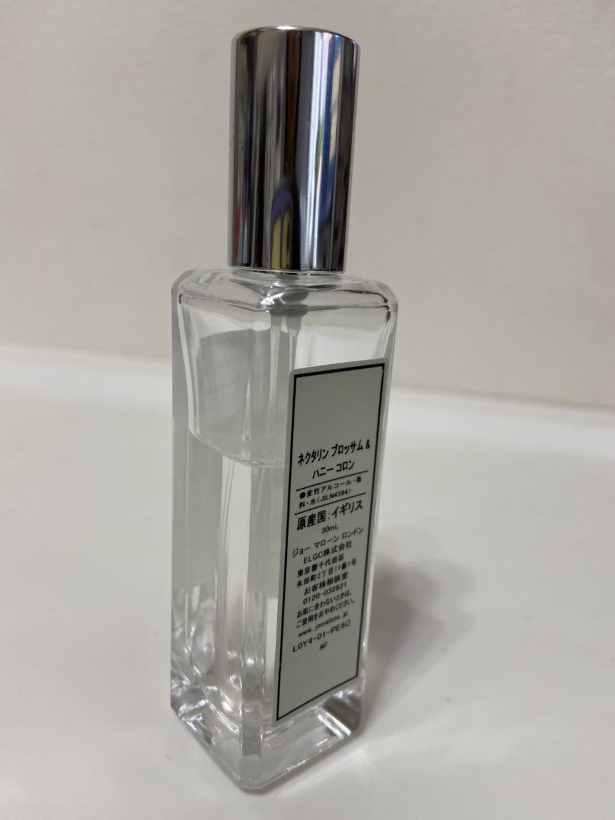 Jo MALONE LONDON ネクタリン ブロッサム & ハニー コロン　30ml ￥9,460税込（Nectarine Blossom＆Honey）定形外発送300円 残量多め_画像2