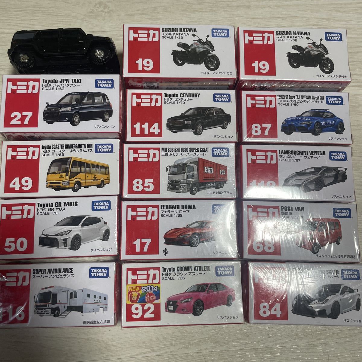 Yahoo!オークション - 14台 トミカ まとめ売り 新品未開封